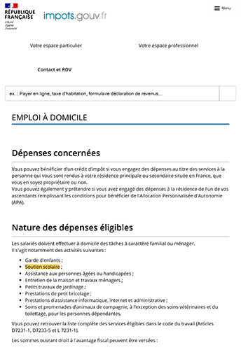 version surlignée du texte officiel