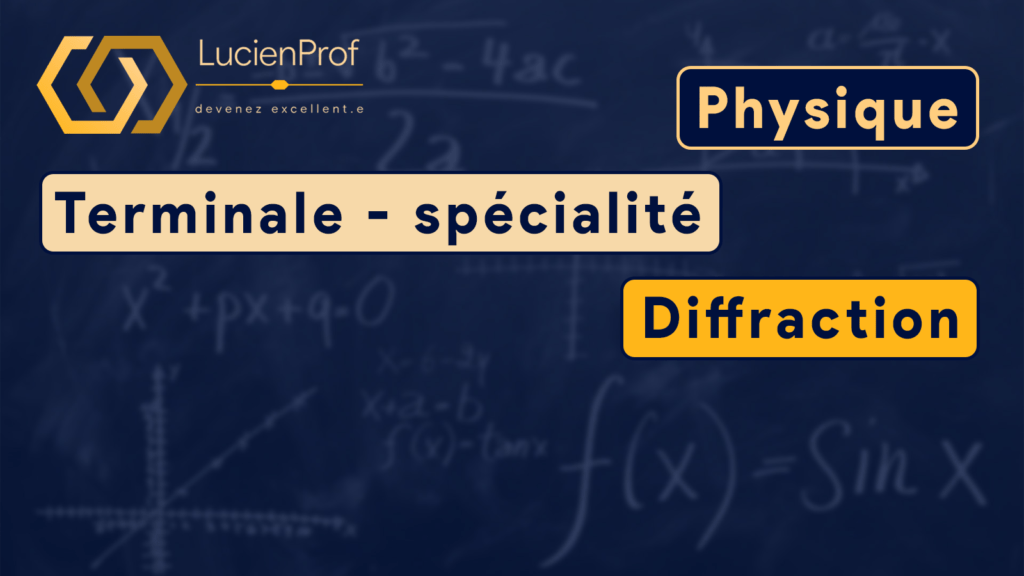 Terminale spé. – Physique – Diffraction
