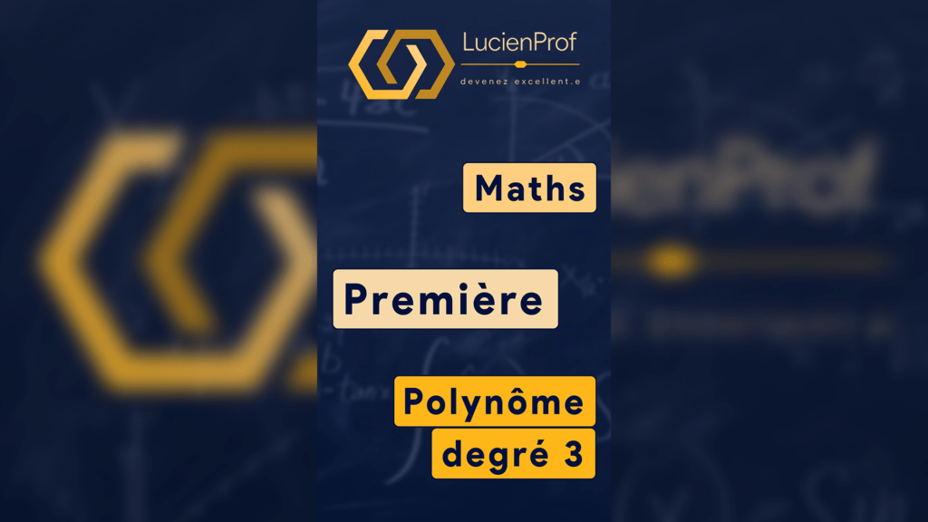 Polynôme de degré 3
