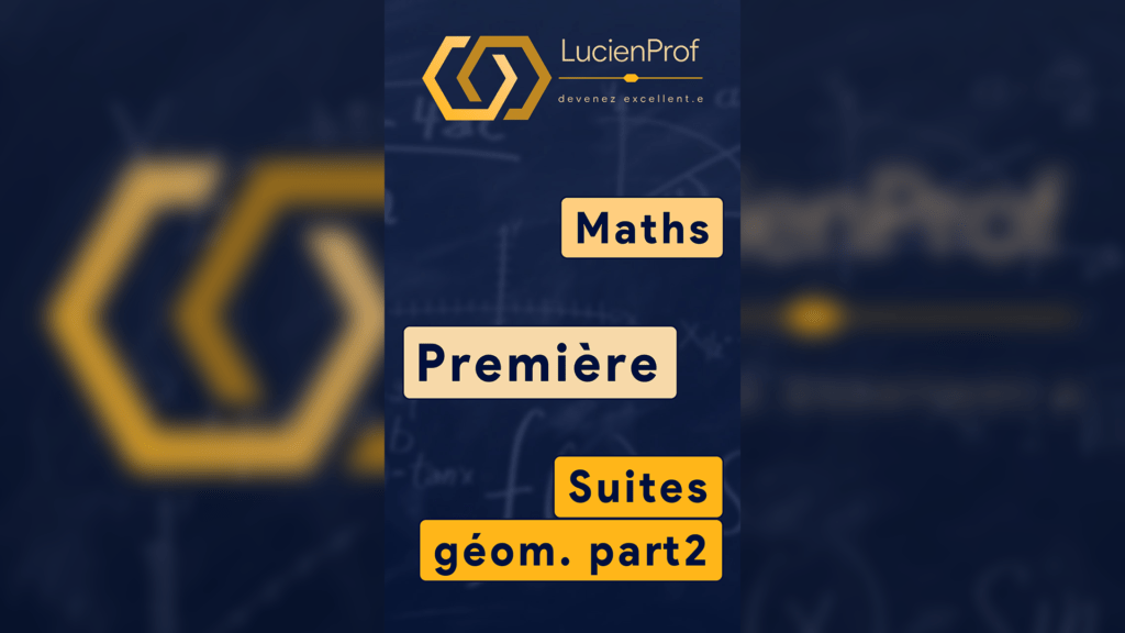 Suites géométriques part2