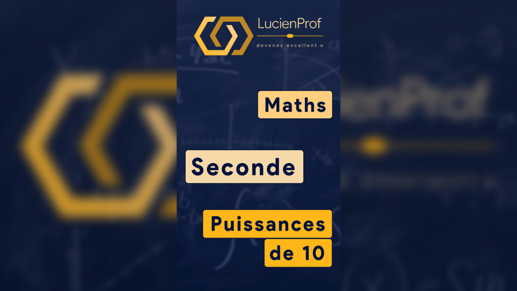 Les puissances de 10
