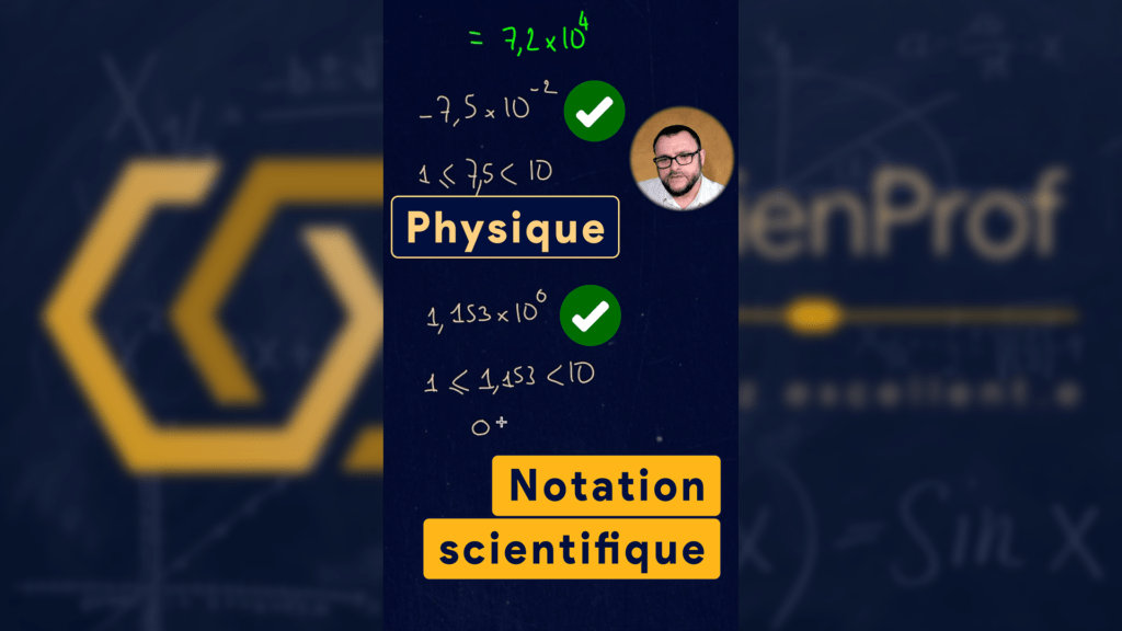 Notation scientifique
