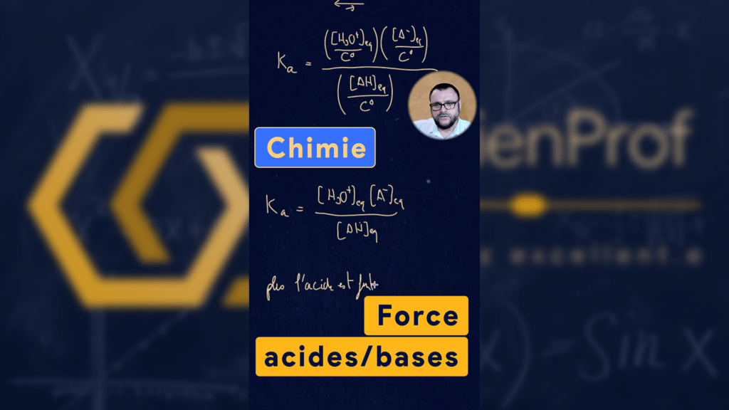 Force des acides et des bases