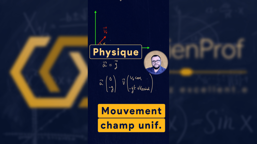 Mouvement dans un champ uniforme