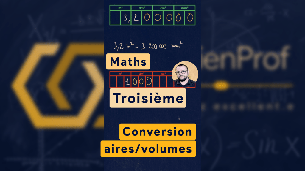 Conversions (aires et volumes)