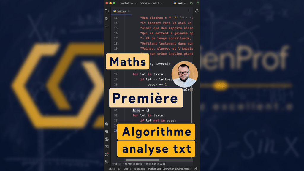 Algorithme d’analyse de texte