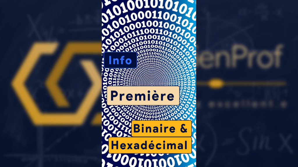 Codages binaire et hexadécimal